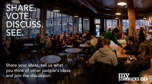 Starbucks optimizes social media