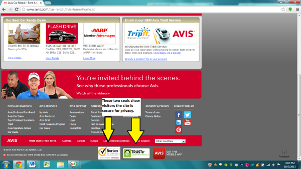 Credible website screenshot resized 600