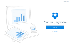 dropbox calls to action examples