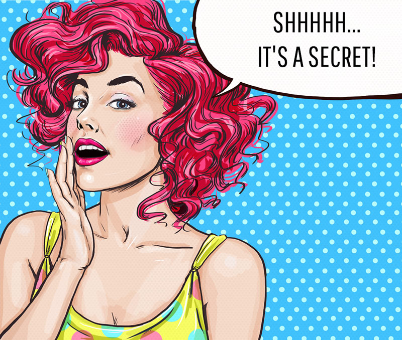 Shhh it's a secret!