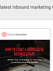How to start a successful business blog e-book cover